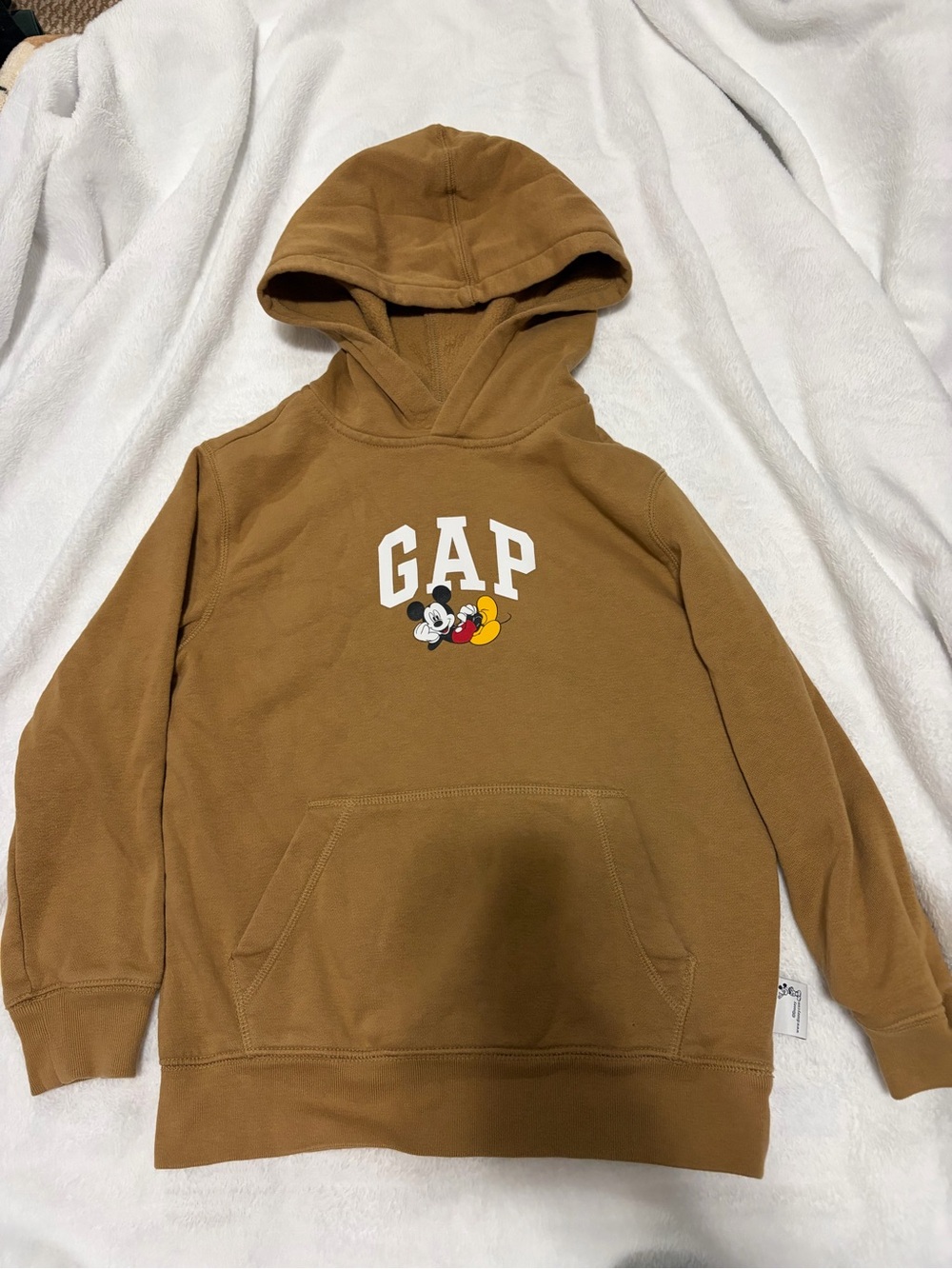 GAP kids disney mickey mouse hoodie size small(6-7)
